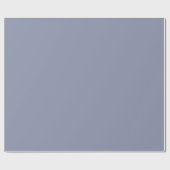 Cool-graue Solid Color Geschenkpapier (Flach)