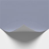 Cool-graue Solid Color Geschenkpapier (Ecke)