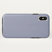 Cool Graue Tough iPhone XS Fall Case-Mate iPhone Hülle (Rückseite (Horizontal))