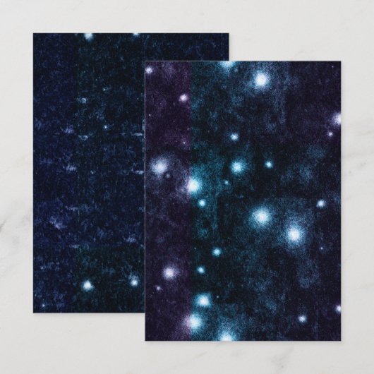 Cool Gritty Glitch Art Blank Einladung (Vorne/Hinten)