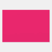 Cool Groovy Red Pink Candy Cane Einzigartiges Weih Geschenkpapier Set (Vorderseite 2)