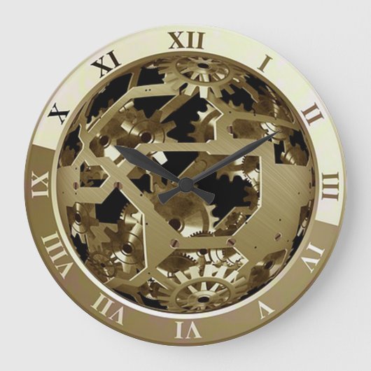 Cool Große Wanduhr (Vorderseite)