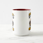 Cool Groundhog Day Groundhog | Funny February Tasse (Zentrum)