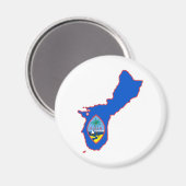 Cool Guam Magnet (Vorderseite/Rückseite)
