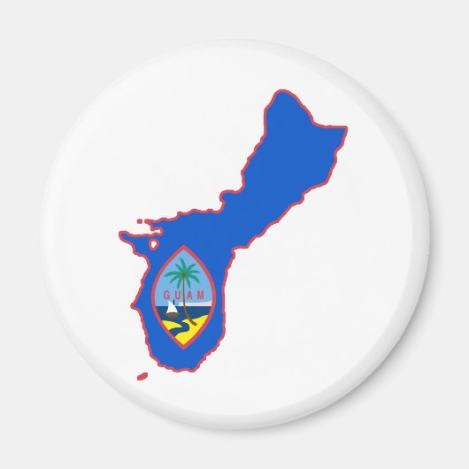 Cool Guam Magnet (Vorne)