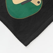 Cool Guitar Christmas Tree Guitar Lovers Christmas Fleecedecke (Ecke)