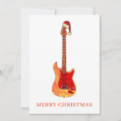 Cool Guitar Frohe Weihnachten (Vorderseite)