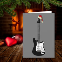 Cool Guitar Santa