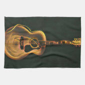 Cool guitarist gift geschirrtuch (Horizontal)