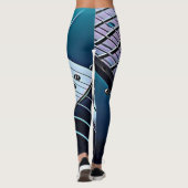 Cool guitarist gift leggings (Rückseite)
