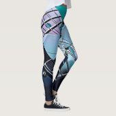 Cool guitarist gift leggings (Rechts)