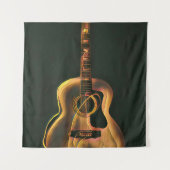 Cool guitarist gift wandteppich (Vorderseite)