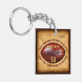 Cool günstig, personalisieren Sie kundenspezifisch Schlüsselanhänger (Vorderseite links)