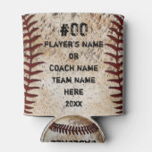 Cool günstige Personalisierte Baseball-Geschenke f Dosenkühler (Rückseite)
