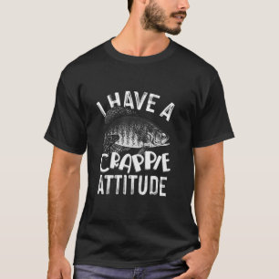 Cool habe ich Crappie Attitude Geschenk Männer Fra T-Shirt