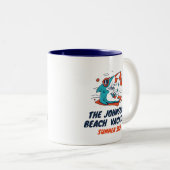 Cool Hai Familie Wiedersehen Beach Urlaub Zweifarbige Tasse (VorderseiteRechts)