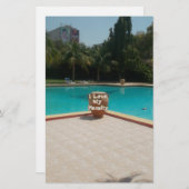 Cool Hakuna Matata Pool Seite I Liebe Meine Famili Briefpapier (Vorne/Hinten)