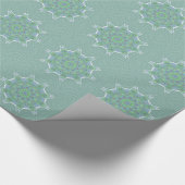 Cool Hakuna Matata Vintages Blumenmuster Geschenkpapier (Ecke)