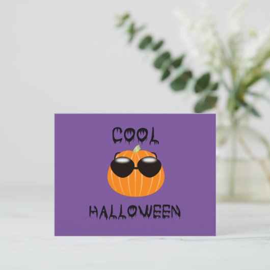 Cool Halloween Postkarte (Stehend Vorderseite)