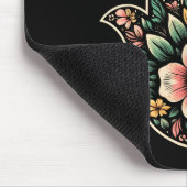 Cool Hamsa Khamsa Symbol In Floral Art Style Chris Mousepad (Ecke)