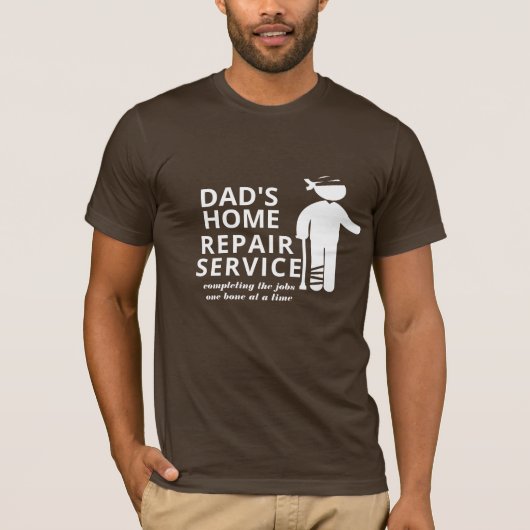 Cool Handyman Vater Shirt, Funny Husband T-Shirt (Vorderseite)