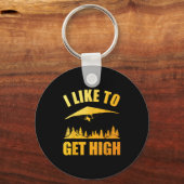 Cool Hang Glider Art für Männer Hang Glide Hang Schlüsselanhänger (Vorderseite)