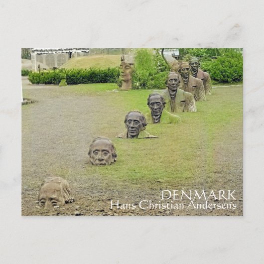 Cool Hans Christlich Andersen Postcard! Postkarte (Vorderseite)