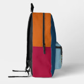 Cool Happy Hippo Personalisiert Bedruckter Rucksack (Links)