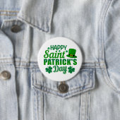 cool Happy Saint Patrick's Day Party Button (Beispiel)