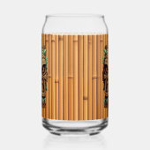 Cool Hawaii tiki Kopf Party Dosenglas (Links)