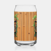 Cool Hawaii tiki Kopf Party Dosenglas (Links)