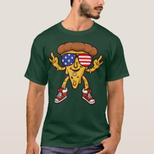 Cool Hawaiian Pizza American Flag Sonnenbrille 4. T-Shirt