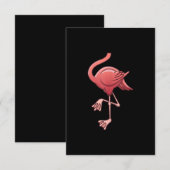 Cool Headless Flamingo Halloween Kostüm Funny Dankeskarte (Vorne/Hinten)
