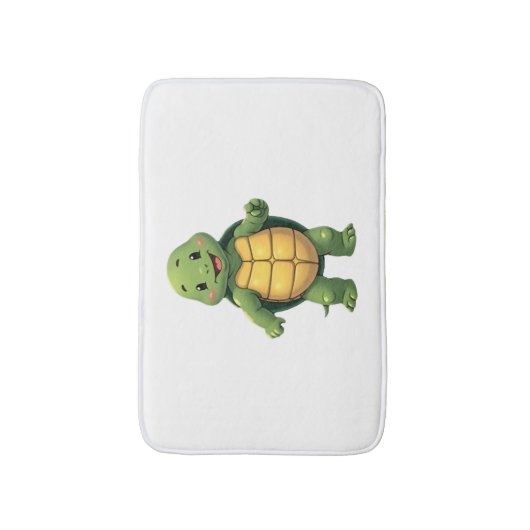 Cool Headless Turtle Halloween Costume _ Funny Laz Badematte (Vorderseite Vertikal)