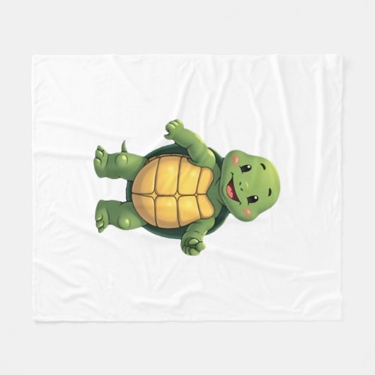 Cool Headless Turtle Halloween Costume _ Funny Laz Fleecedecke (Vorderseite (Horizontal))