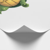 Cool Headless Turtle Halloween Costume _ Funny Laz Geschenkpapier (Ecke)