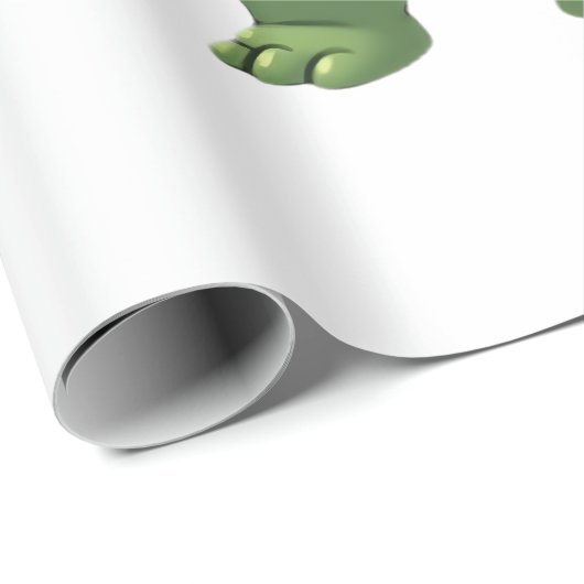 Cool Headless Turtle Halloween Costume _ Funny Laz Geschenkpapier (Rolleneckpunkt)