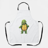 Cool Headless Turtle Halloween Costume _ Funny Laz Schürze (Vorderseite)