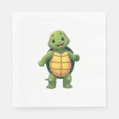 Cool Headless Turtle Halloween Costume _ Funny Laz Serviette (Vorderseite)
