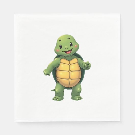 Cool Headless Turtle Halloween Costume _ Funny Laz Serviette (Vorderseite)