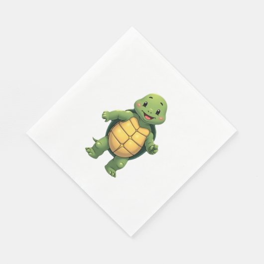 Cool Headless Turtle Halloween Costume _ Funny Laz Serviette (Ecke)