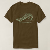 Cool Hellbender Salamander Graphic T-Shirt (Design vorne)