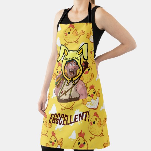 Cool HillBilly Grill Ostern Dänemark Schürze! Schürze (InSitu)