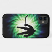 Cool Hockey Player Case-Mate iPhone Hülle (Rückseite (Horizontal))