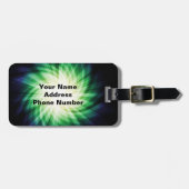 Cool Hockey Player Gepäckanhänger (Vorderseite horizontal)