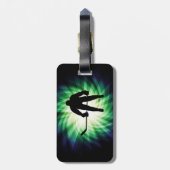 Cool Hockey Player Gepäckanhänger (Rückseite vertikal)