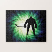 Cool Hockey Player Puzzle (Horizontal)