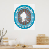 Cool Hockey Players Club Poster (Küche)