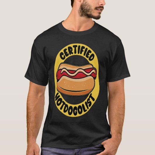 Cool Hot Dog For Men Women Boys Sausage Hot Dog Lo T-Shirt (Vorderseite)