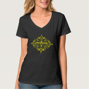 Cool Hotel Continental NY Nerd Geek Grafik 1 T-Shirt